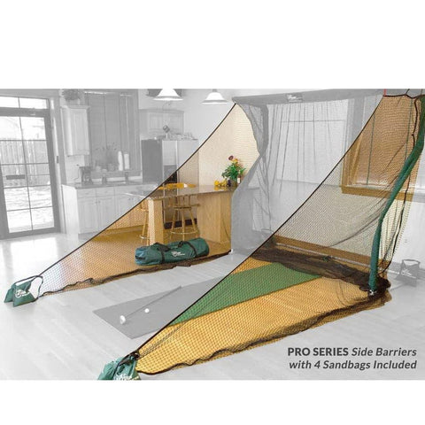 Image of The Net Return Pro Series Classic Side Barriers (4 Sandbags Included) - Four Seasons Golf Shop