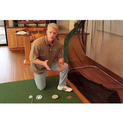 Image of The Net Return Putting Cap And Flag - Four Seasons Golf Shop