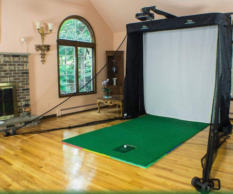 Image of The Net Return Simulator Series Golf Netting & Projector Screen - Four Seasons Golf Shop