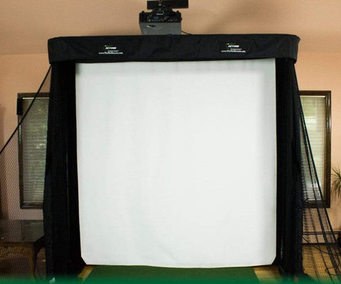 Image of The Net Return Simulator Series Golf Netting & Projector Screen - Four Seasons Golf Shop