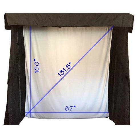 Image of The Net Return Simulator Series Projection Screen - Four Seasons Golf Shop