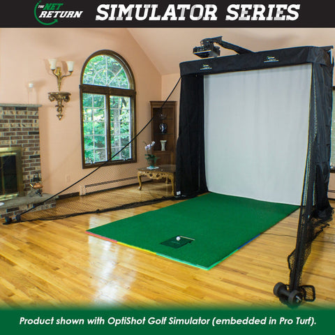 Image of The Net Return Simulator Series Projection Screen - Four Seasons Golf Shop