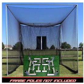 Cimmaron Sports 10x10x10 Masters Golf Net with Frame Corner Kit - Four Seasons Golf Shop