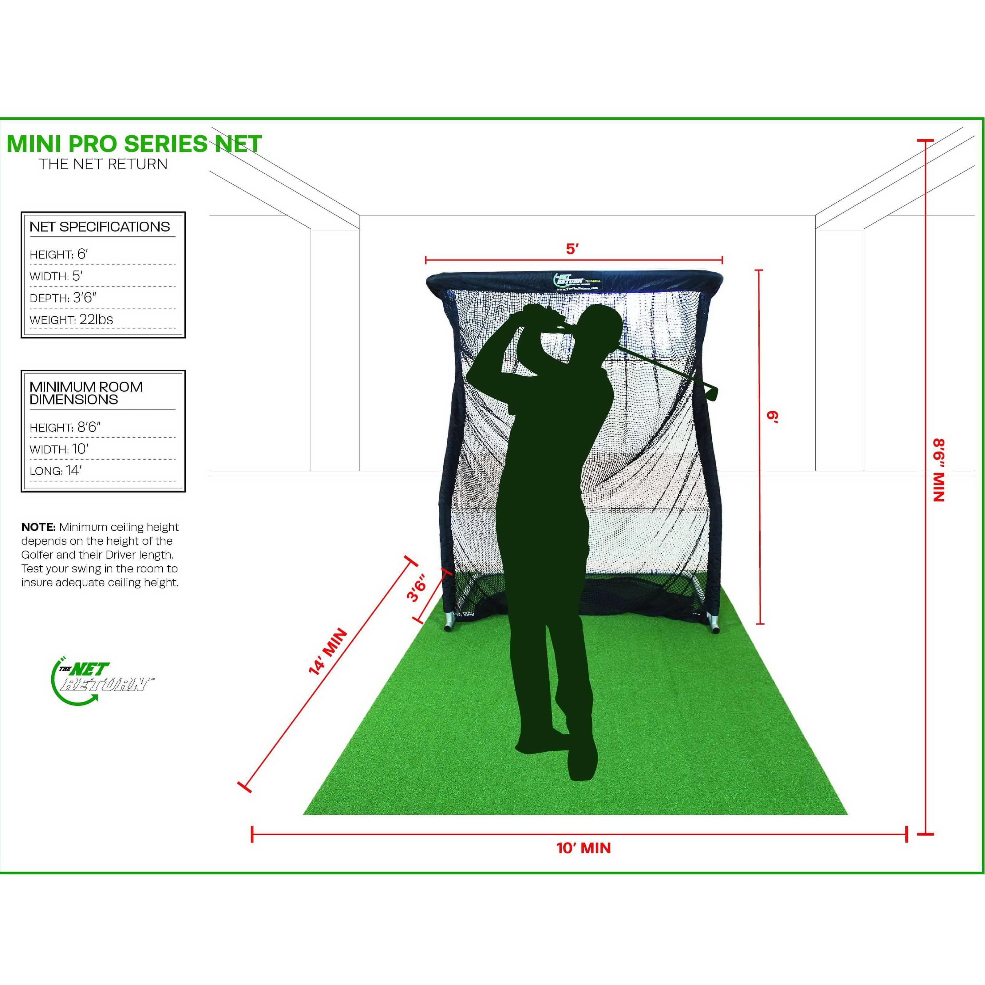 The Net Return Mini Pro Package V2 - Four Seasons Golf Shop