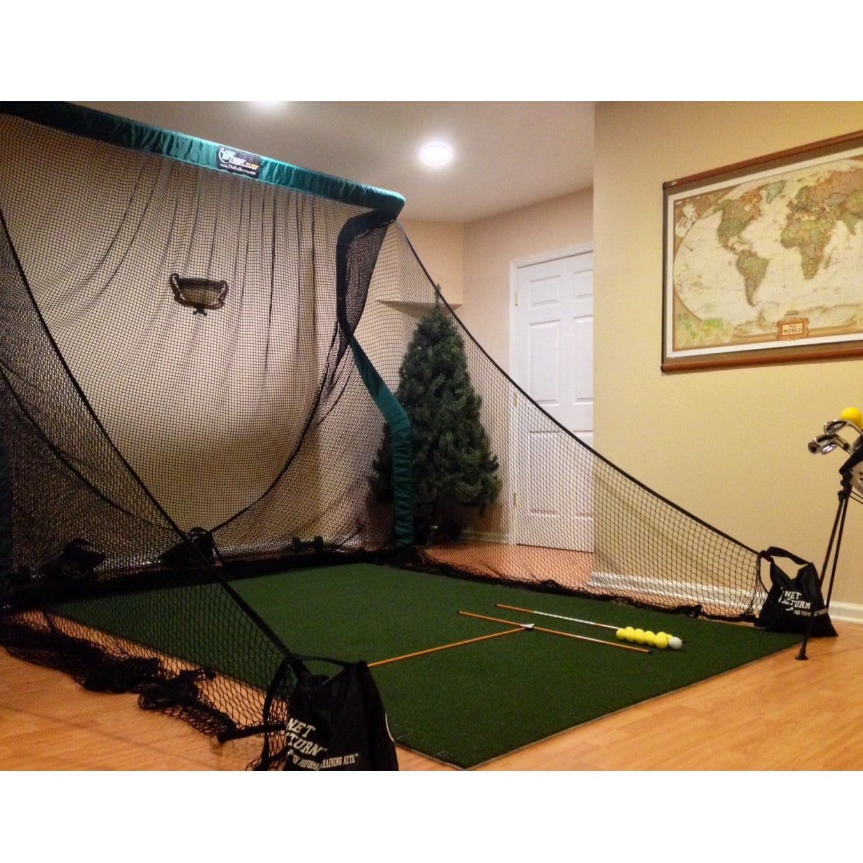 The Net Return Pro Series Classic Side Barriers (4 Sandbags Included) - Four Seasons Golf Shop